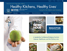 Tablet Screenshot of healthykitchens.org